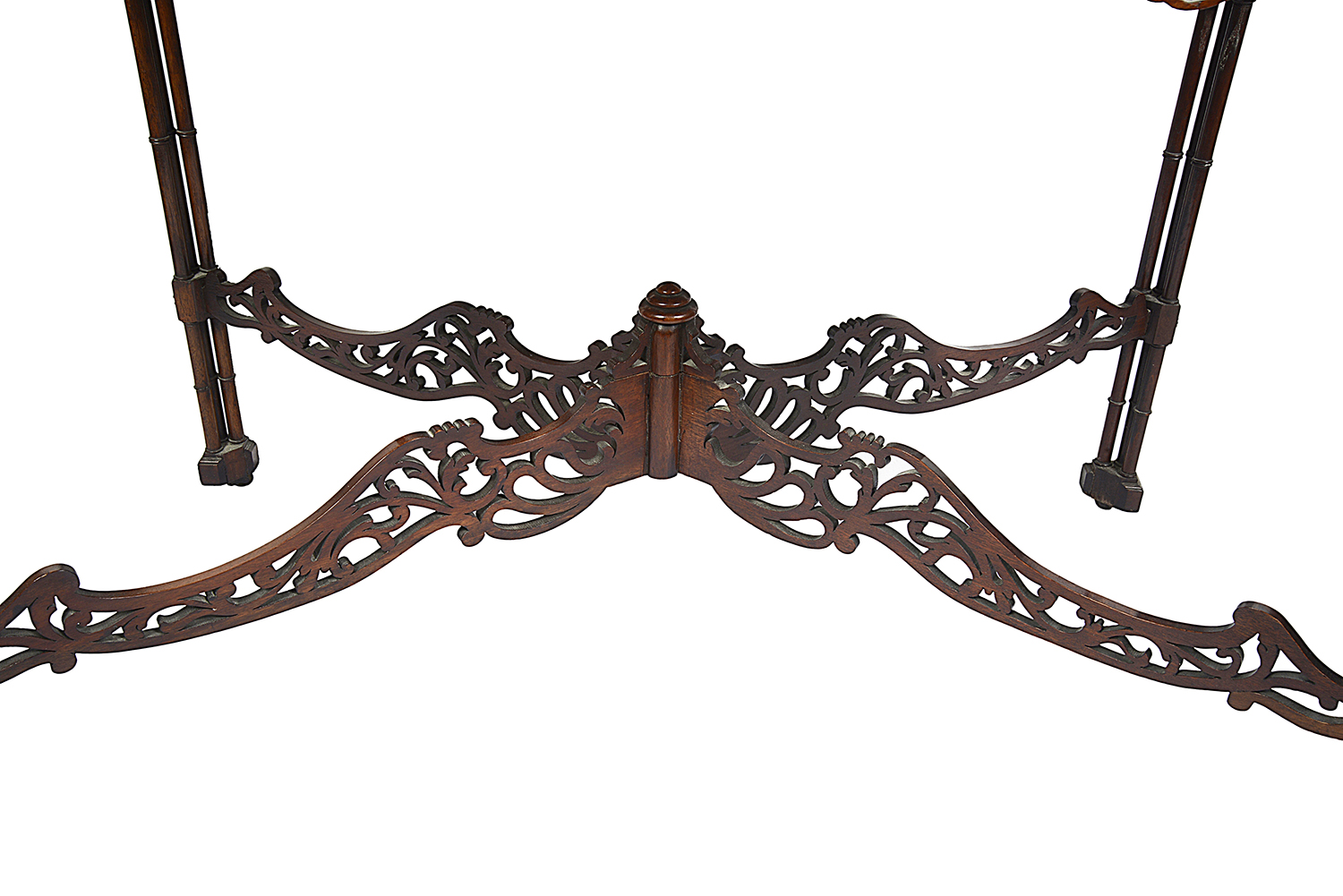 Chippendale style Mahogany Silver table, circa 1800
