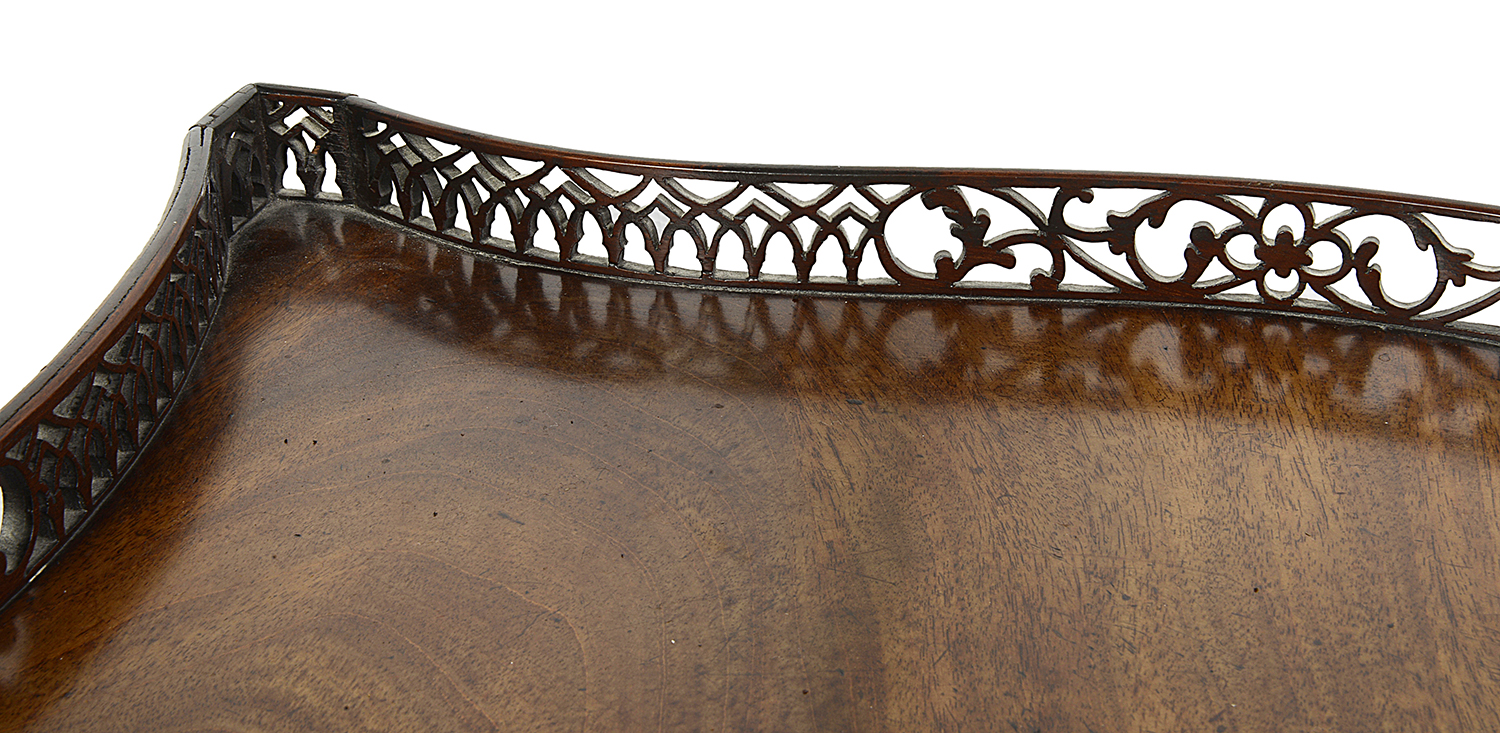 Chippendale style Mahogany Silver table, circa 1800