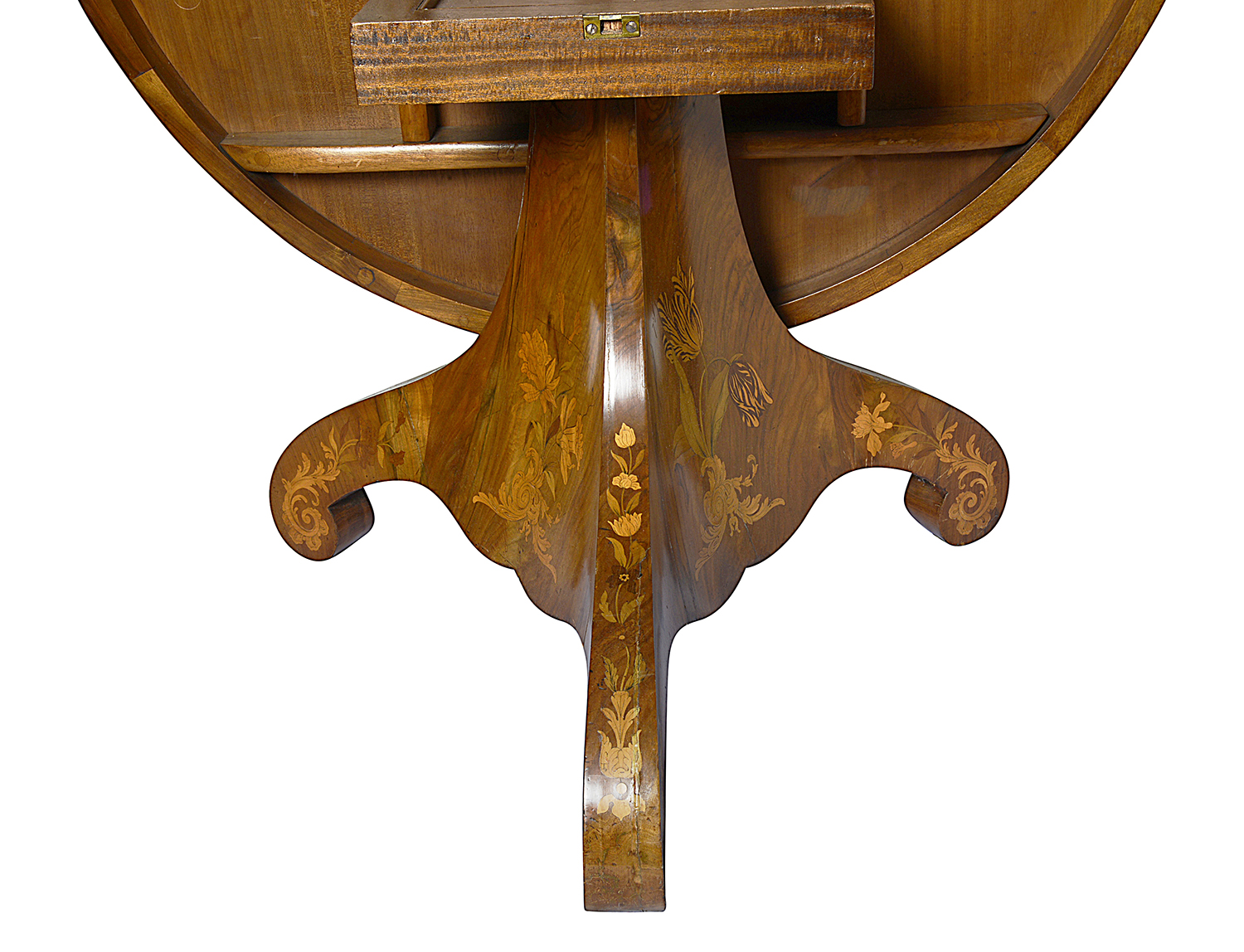 Fine quality Victorian inlaid centre table