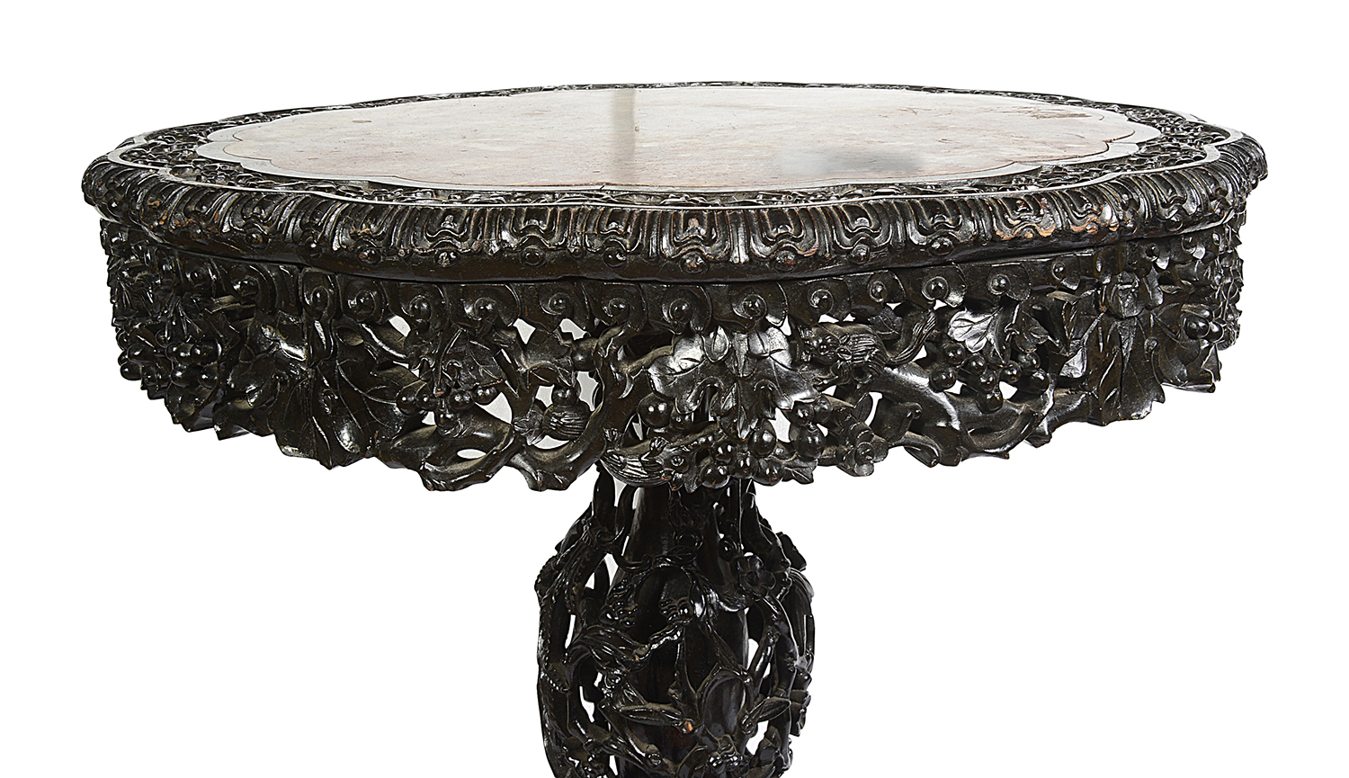 Chinese C19th Hardwood side table.
