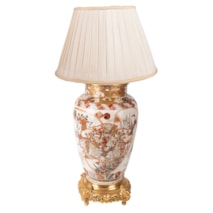 19th Century Satsuma Vase or Lamp
