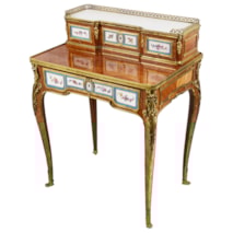 French Kingwood Bonheur du jour, circa 1890.