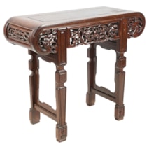 19th Century Chinese hardwood Alter table.