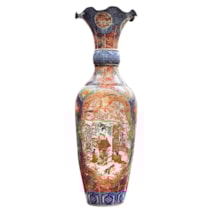 Massive 19th Century Japanese Imari vase. 152cm (59.5") high