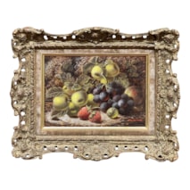 Oliver Clare, oil on board of Still Life. 15" wide.