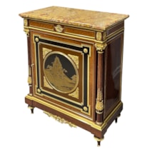 Fine quality Lacquer side cabinet after Beurdeley, 1890